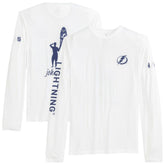 Tampa Bay Lightning - johnnie-O Adam Long Sleeve T-Shirt White
