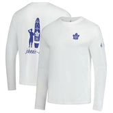 Toronto Maple Leafs - johnnie-O Adam Long Sleeve T-Shirt White