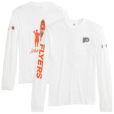 Philadelphia Flyers - johnnie-O Adam Long Sleeve T-Shirt White