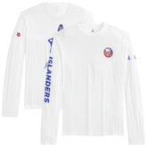 New York Islanders - johnnie-O Adam Long Sleeve T-Shirt White