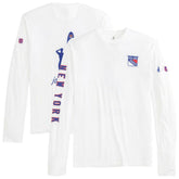 New York Rangers johnnie-O Adam Long Sleeve T-Shirt White