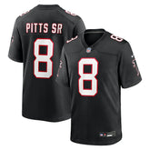 Kyle Pitts Sr. Atlanta Falcons Alternate Game Jersey Black - Nike