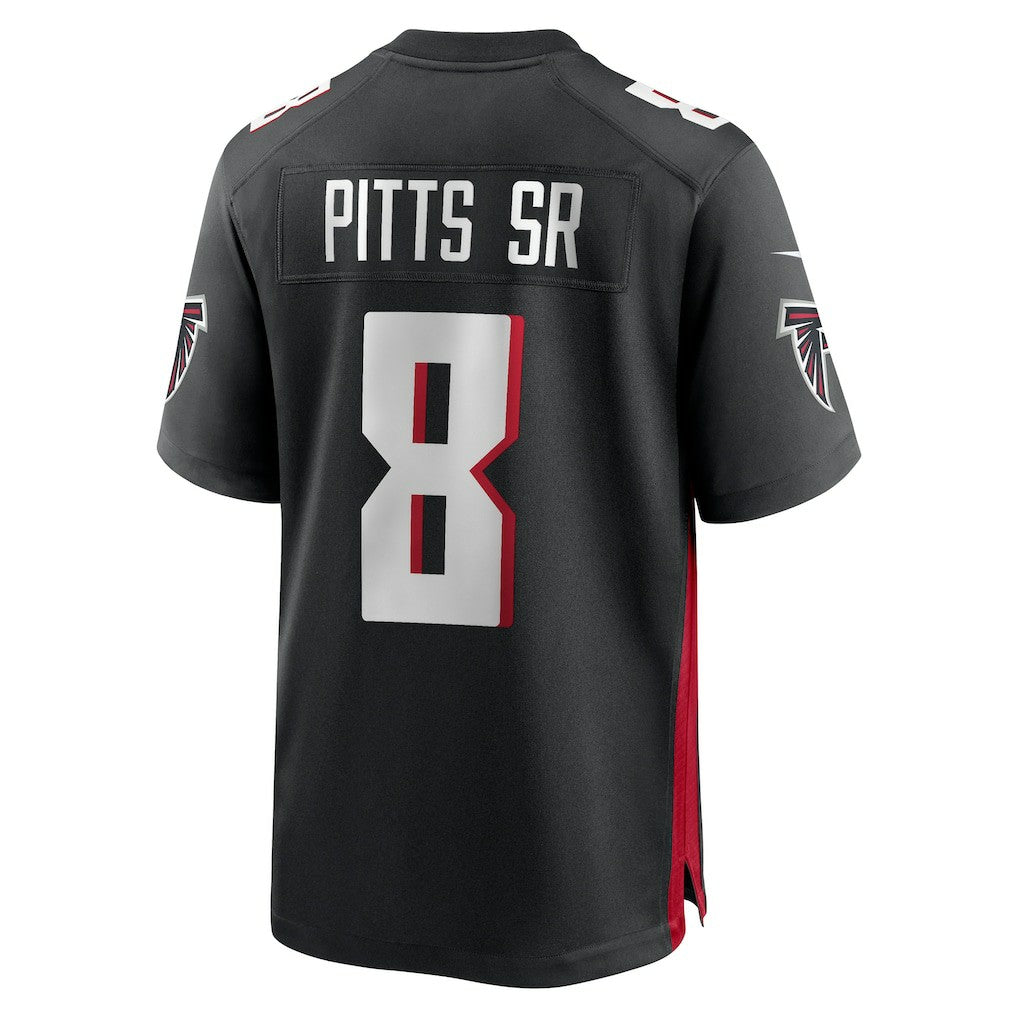 Kyle Pitts Sr. Atlanta Falcons Team Game Jersey - Black | NFL Jerseys