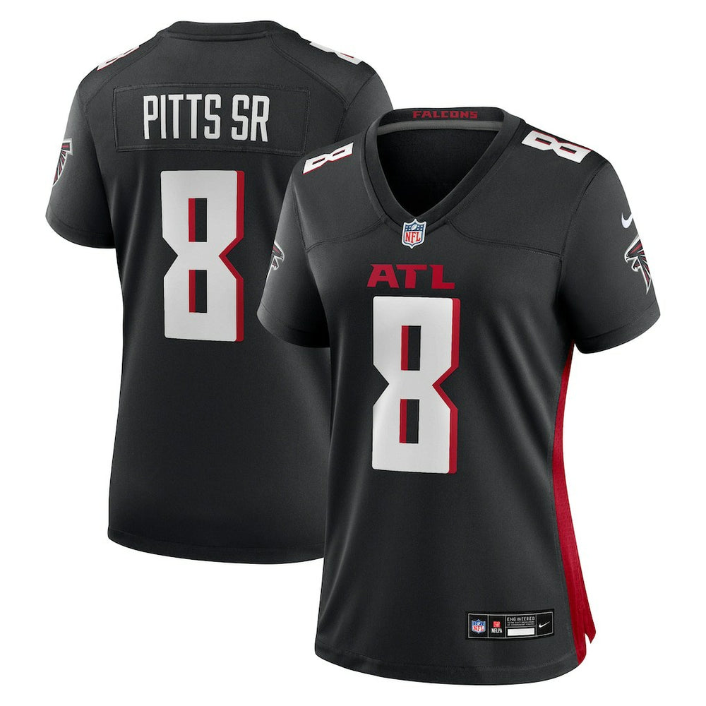 Kyle Pitts Sr. Atlanta Falcons Women's Game Jersey Black - Nike