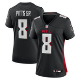 Kyle Pitts Sr. Atlanta Falcons Women's Game Jersey Black - Nike
