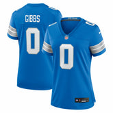 Jahmyr Gibbs Detroit Lions Women's Game Player Jersey Blue - Nike
