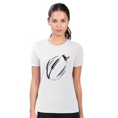 Houston Texans G-III 4Her by Carl Banks Women's Super-Slim Fit Lightweight Subtle Football T-Shirt White - NFL