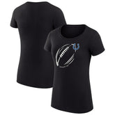 Indianapolis Colts G-III 4Her by Carl Banks Women's Super-Slim Fit Lightweight Subtle Football T-Shirt Black - NFL