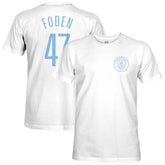 Phil Foden Manchester City 1863FC Player T-Shirts - White