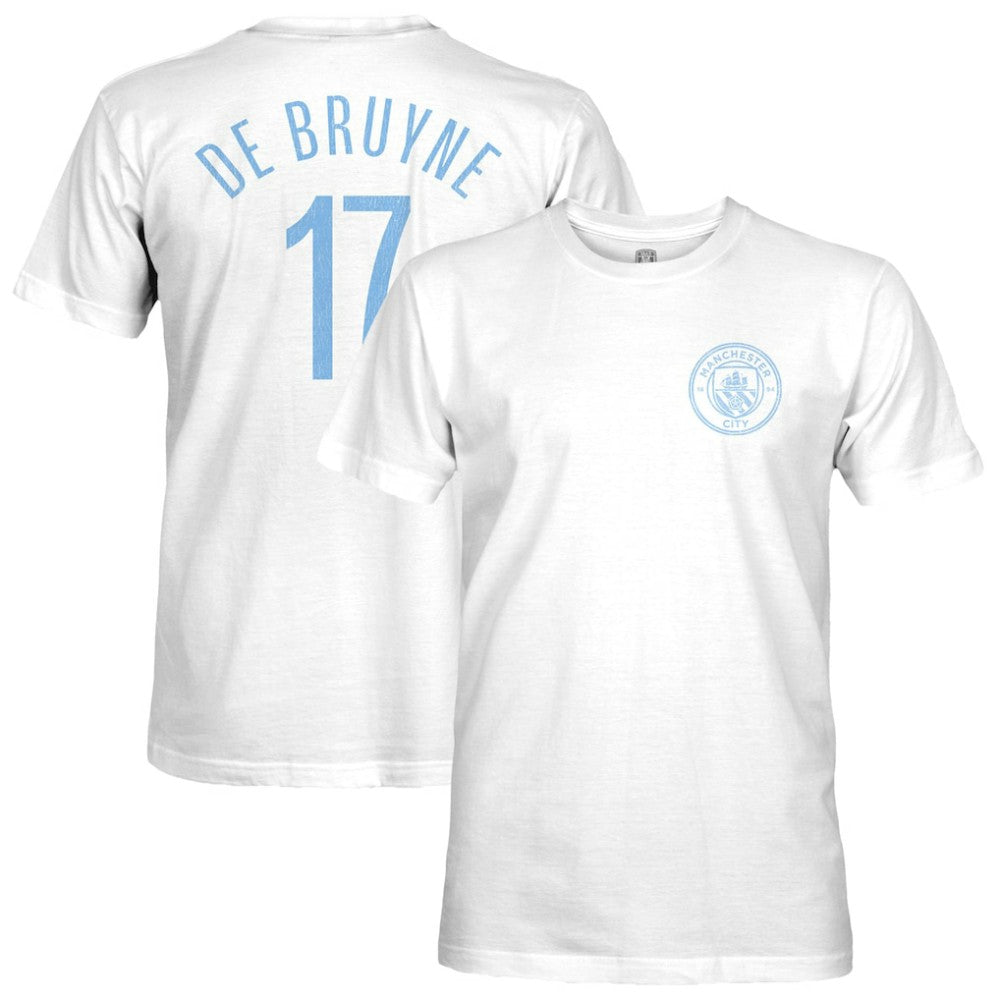 Kevin De Bruyne Manchester City 1863FC Player T-Shirts - White