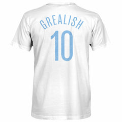Jack Grealish Manchester City 1863FC Player T-Shirts - White