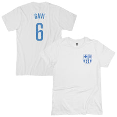 Gavi Barcelona 1863FC Player T-Shirts - White