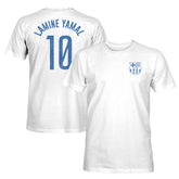 Lamine Yamal Barcelona 1863FC Player T-Shirts - White