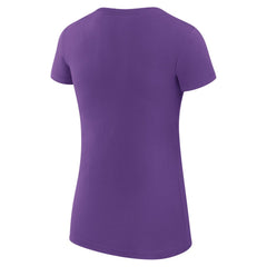 Minnesota Vikings G-III 4Her by Carl Banks Women's Super-Slim Fit Lightweight Collage Team T-Shirt Purple - NFL