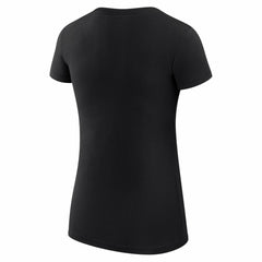 Detroit Lions G-III 4Her by Carl Banks Women's Super-Slim Fit Lightweight Collage Team T-Shirt Black - NFL