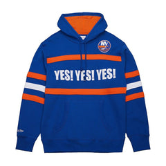 New York Islanders - Mitchell & Ness Head Coach Slogan Pullover Hoodie Royal