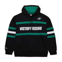 Dallas Stars - Mitchell & Ness Head Coach Slogan Pullover Hoodie Black