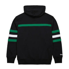 Dallas Stars - Mitchell & Ness Head Coach Slogan Pullover Hoodie Black