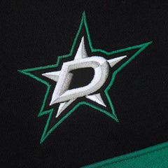 Dallas Stars - Mitchell & Ness Head Coach Slogan Pullover Hoodie Black