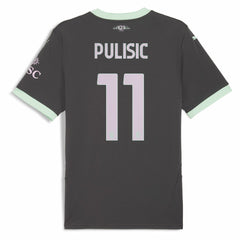 Puma Christian Pulisic AC Milan 2024/25 Third Replica Player Jerseys - Charcoal
