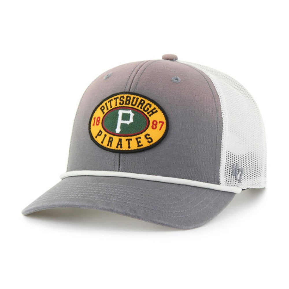 Pittsburgh Pirates '47 Tide Sweep Rope Trucker Adjustable Hat On Sale