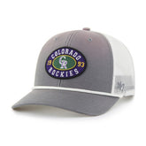 Colorado Rockies '47 Tide Sweep Rope Trucker Adjustable Hat On Sale