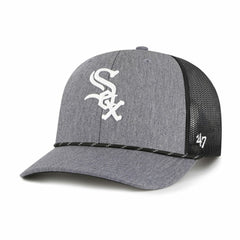 Chicago White Sox '47 Carbon Rope Trucker Adjustable Hat Lifestyle