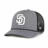 San Diego Padres '47 Carbon Rope Trucker Adjustable Hat Online
