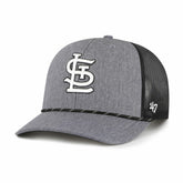 St. Louis Cardinals '47 Carbon Rope Trucker Adjustable Hat for sale