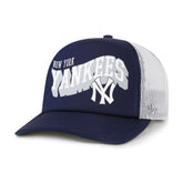 New York Yankees '47 Meander Foam Trucker Snapback Hat for sale