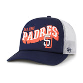 San Diego Padres '47 Meander Foam Trucker Snapback Hat Sale