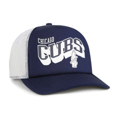 Chicago Cubs '47 Meander Foam Trucker Snapback Hat Online