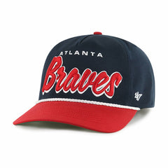Atlanta Braves '47 Dropshadow Rope Hitch Adjustable Hat Clearance