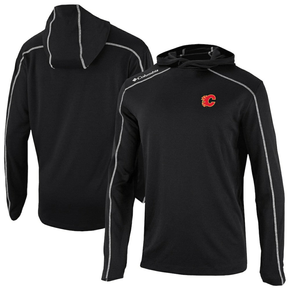 Calgary Flames - Columbia Shotgun Omni-Wick Pullover Hoodie Black