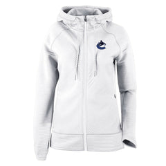 Vancouver Canucks - Columbia Omni-Wick Pack It Up Full-Zip Jacket White