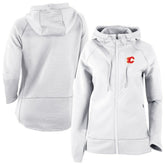 Calgary Flames - Columbia Omni-Wick Pack It Up Full-Zip Jacket White