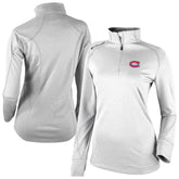 Montreal Canadiens - Columbia Women's Omni-Wick Shotgun 2.0 Quarter-Zip Pullover Top White