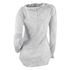 Calgary Flames - Columbia Women's Omni-Wick Sunday Ball Pullover Hoodie White