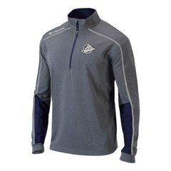 Vancouver Canucks - Columbia Omni-Wick Shotgun 2.0 Quarter-Zip Pullover Top Navy