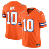 Bo Nix Denver Broncos Vapor F.U.S.E. Limited Jersey Orange - Nike