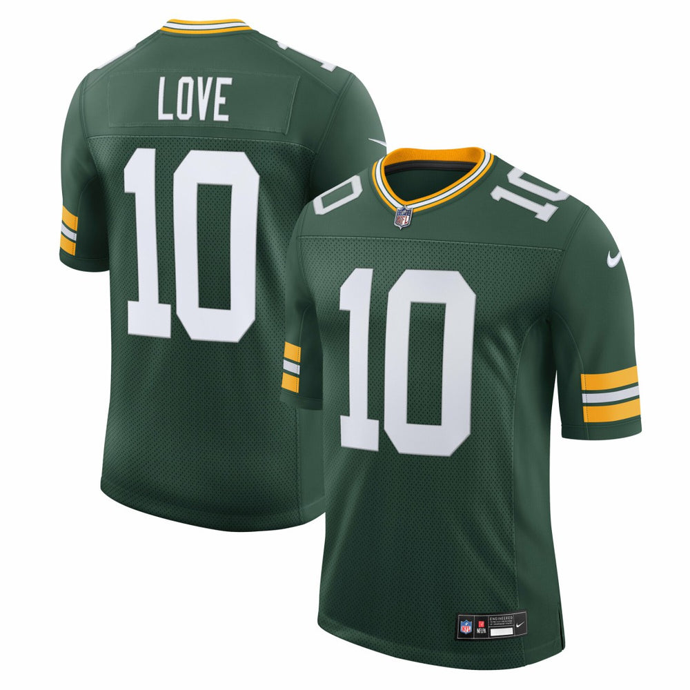 Jordan Love Green Bay Packers Team Vapor Untouchable Limited Jersey Green - Nike