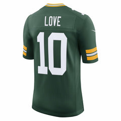 Jordan Love Green Bay Packers Team Vapor Untouchable Limited Jersey Green - Nike