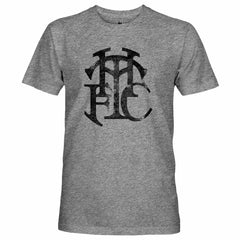 Tottenham Hotspur 1863FC Retro Word Vintage Tri-Blend T-Shirts - Heather Gray