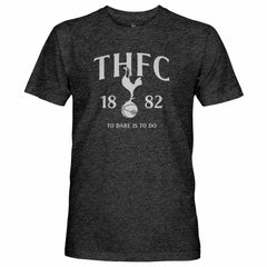 Tottenham Hotspur 1863FC Established Location Vintage Tri-Blend T-Shirts - Black