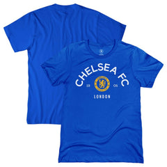 Chelsea 1863FC Established Location Vintage T-Shirts - Blue