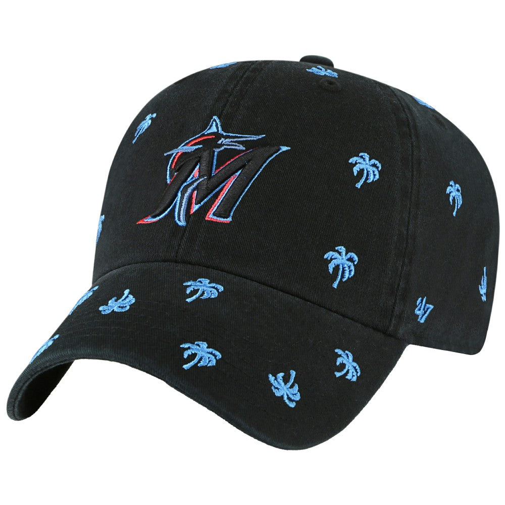 Miami Marlins '47 Women's Confetti Clean Up Adjustable Hat Online