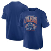 Edmonton Oilers - Fanatics Decades Collection Made To Last T-Shirt Blue