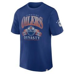 Edmonton Oilers - Fanatics Decades Collection Made To Last T-Shirt Blue