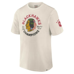 Chicago Blackhawks Fanatics Decades Collection Timeless T-Shirt White