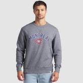 Montreal Canadiens - Fanatics Decades Collection Legendary Fleece Pullover Sweatshirt Heather Gray